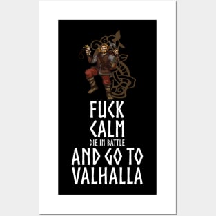 Go To Valhalla Posters and Art